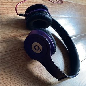 Purple Beat Headphones